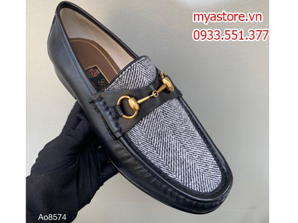 Giày mọi Gucci nam màu đen 