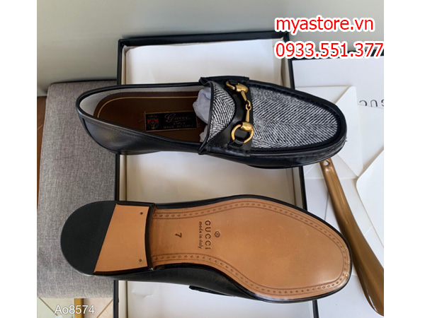 Giày mọi Gucci nam màu đen 