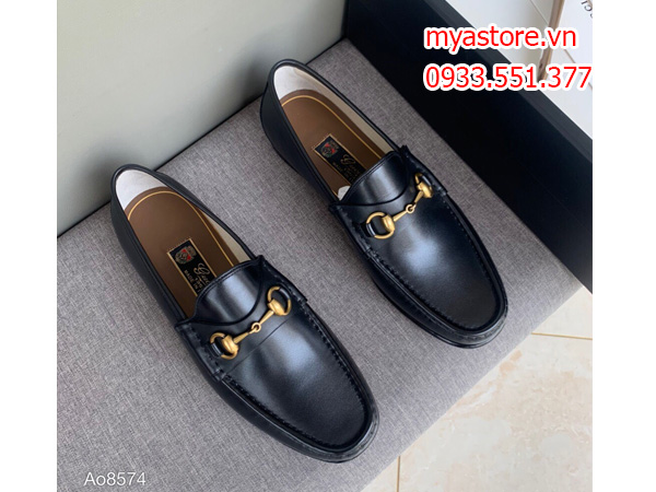 Giày mọi Gucci nam màu đen 