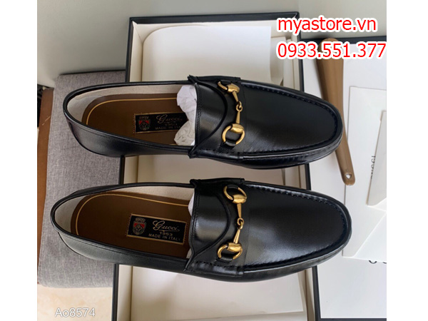 Giày mọi Gucci nam màu đen 