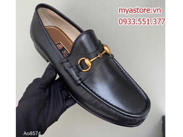 Giày mọi Gucci nam màu đen 