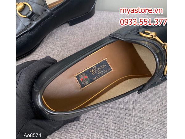 Giày mọi Gucci nam màu đen 