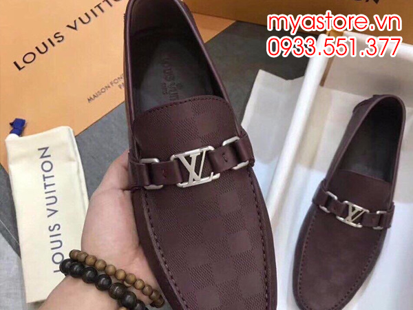 Giày mọi nam Louis Vuitton (LV) da bò siêu cấp size từ 39 - 44