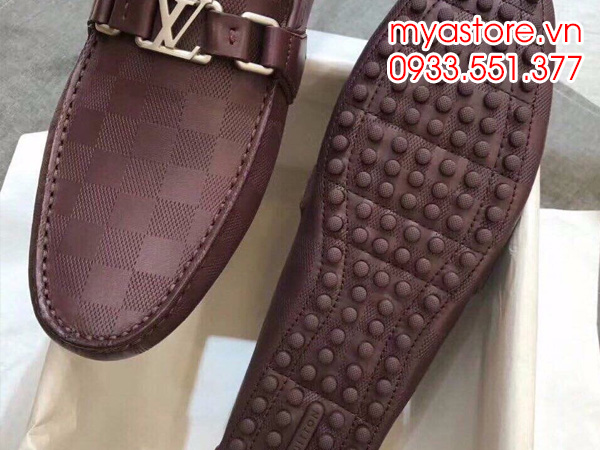 Giày mọi nam Louis Vuitton (LV) da bò siêu cấp size từ 39 - 44