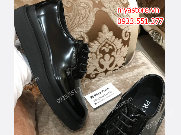 Giày nam đế độn Prada trả khách