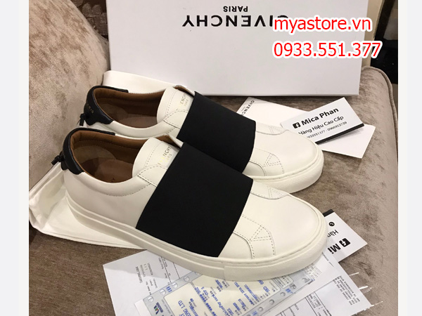 Giày nam Givenichy Pari strap sneaker in leather