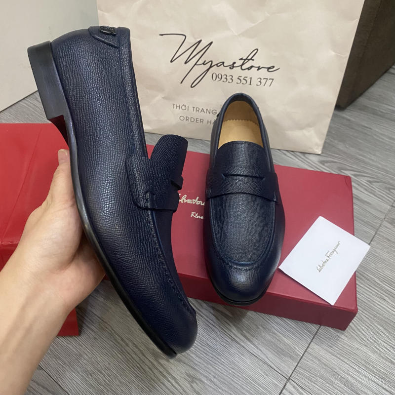 Giày nam Salvatore ferragamo màu đen siêu cấp về trả khách