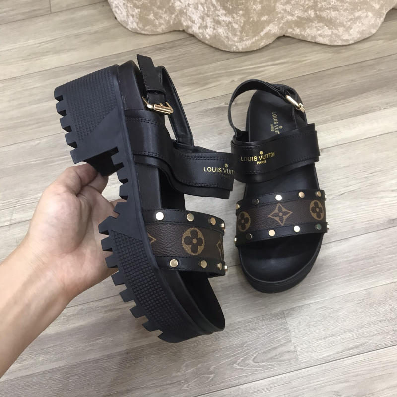 Giày sandal LV nữ size 35