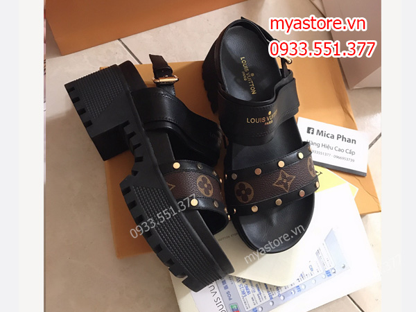 Giày sandal LV nữ size 35