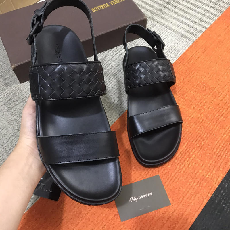 Giày sandal nam Bottega siêu cấp da bò trả khách