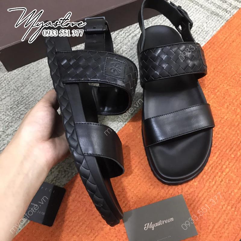 Giày sandal nam Bottega siêu cấp da bò trả khách