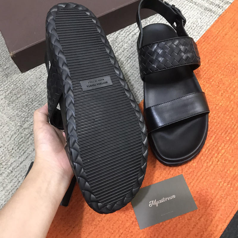 Giày sandal nam Bottega siêu cấp da bò trả khách