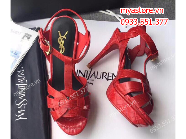 Giày sandal nữ YSL siêu cấp