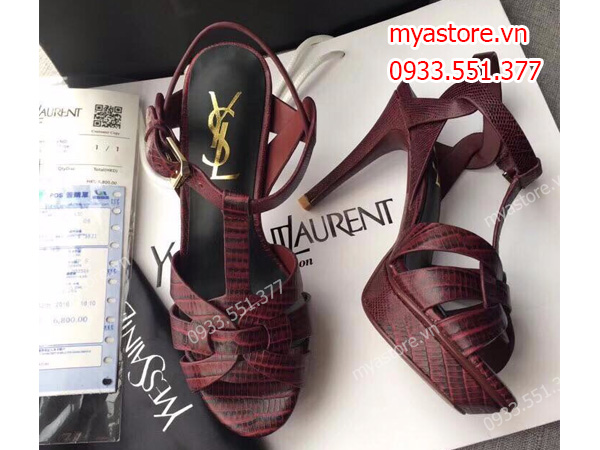 Giày sandal nữ YSL siêu cấp