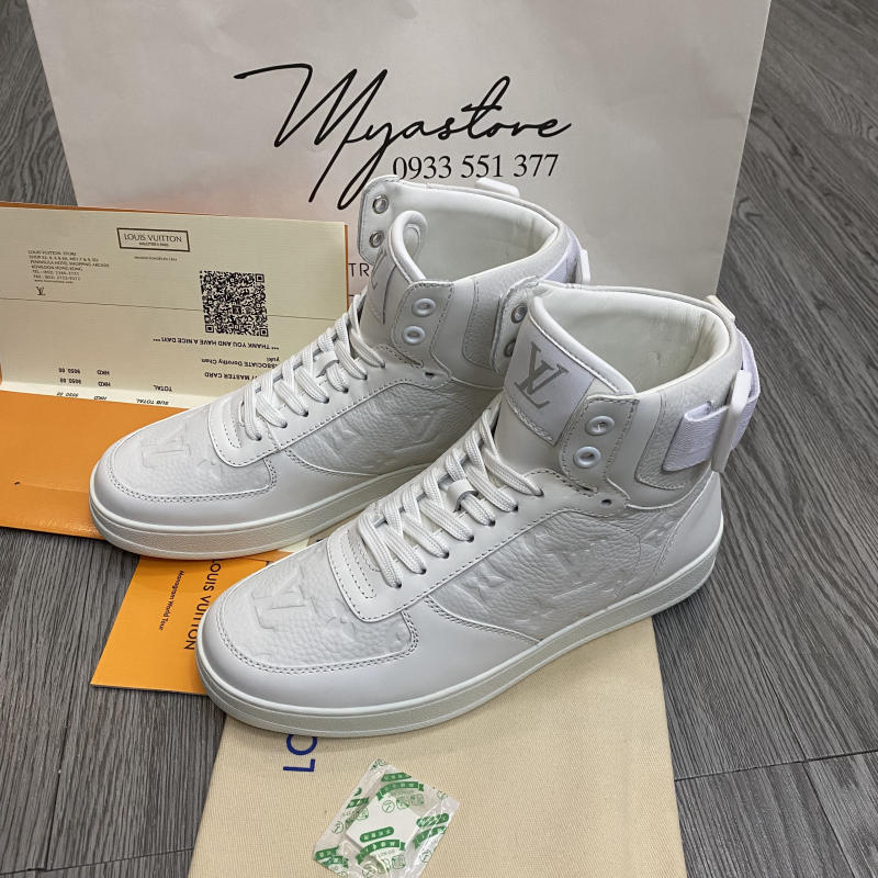 Giày sneaker Louis Vuitton trắng siêu cấp 1:1