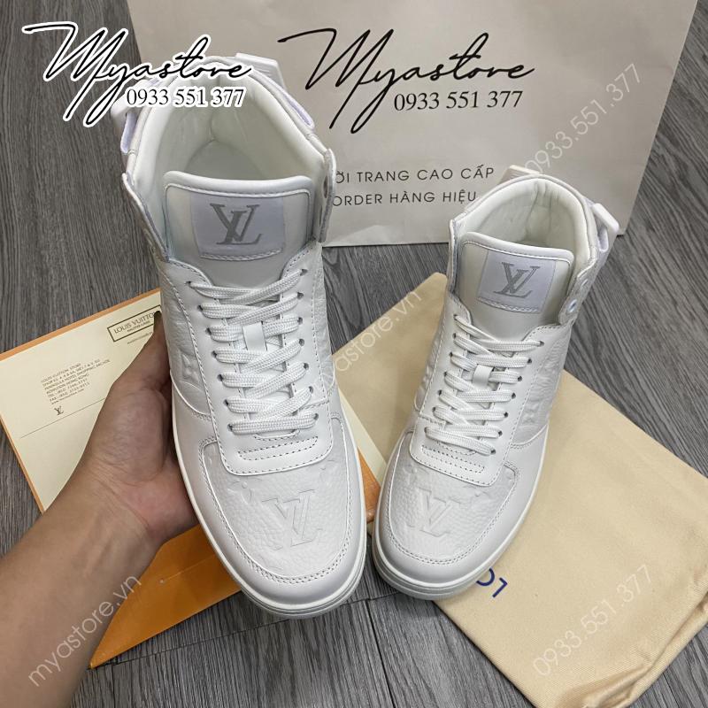 Giày sneaker Louis Vuitton trắng siêu cấp 1:1