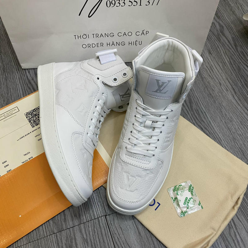 Giày sneaker Louis Vuitton trắng siêu cấp 1:1