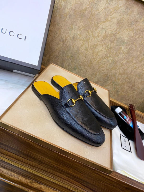 Giày sục nam Gucci da nguyên bản siêu cấp 1:1