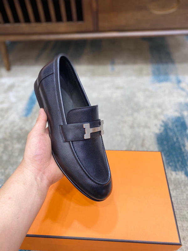 Giày tây nam (HM) Hermes hàng hiệu siêu cấp