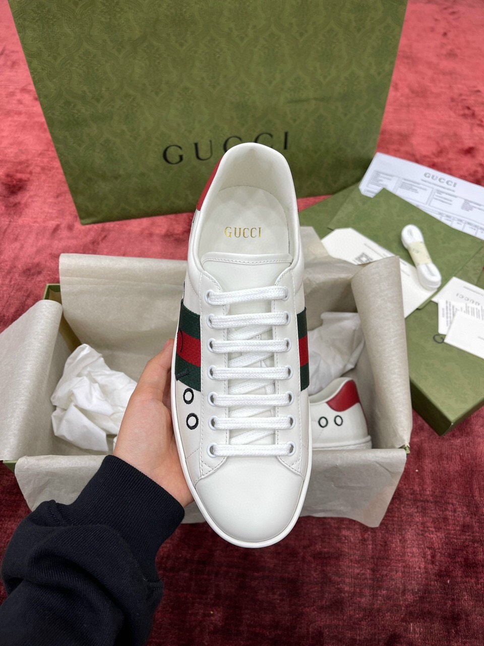 Giày thể thao Gucci cặp đôi nam nữ 