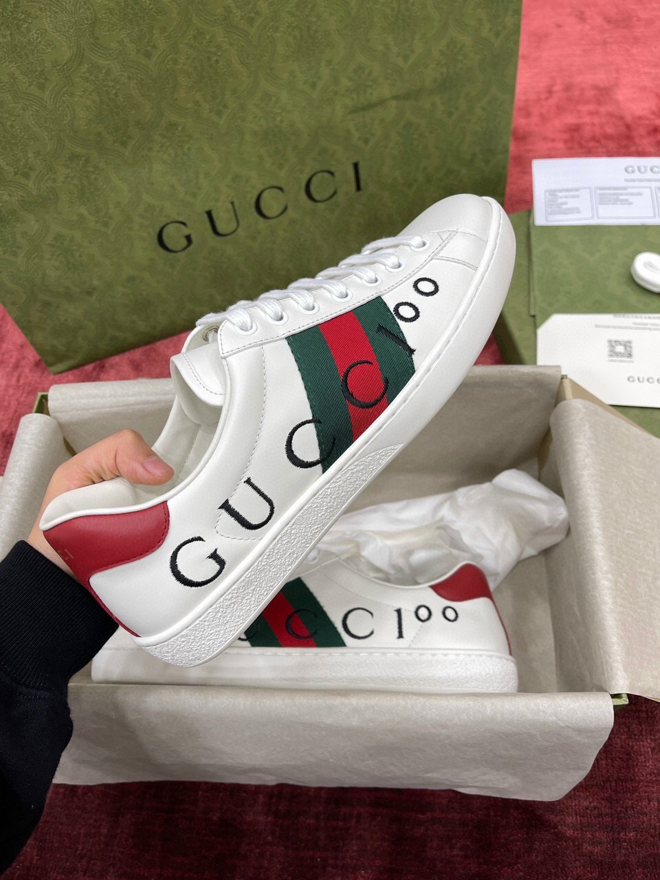 Giày thể thao Gucci cặp đôi nam nữ 