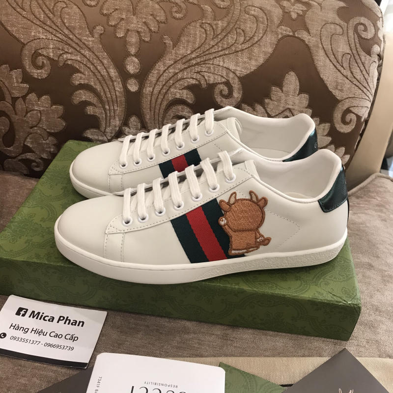 Giày thể thao Gucci nam nữ like auth trả khách 