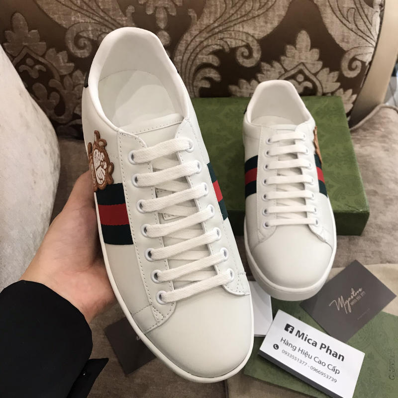 Giày thể thao Gucci nam nữ like auth trả khách 