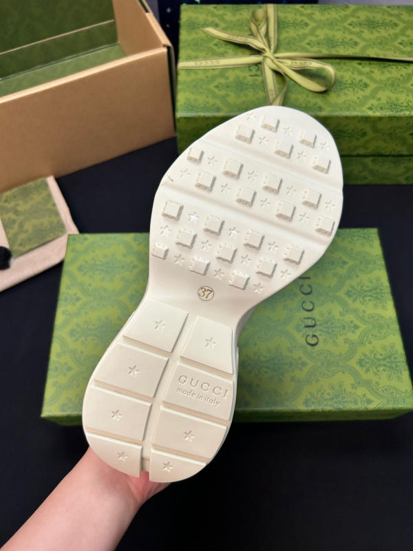 Giày thể thao Gucci White Pilan G 2023 siêu cấp 1:1