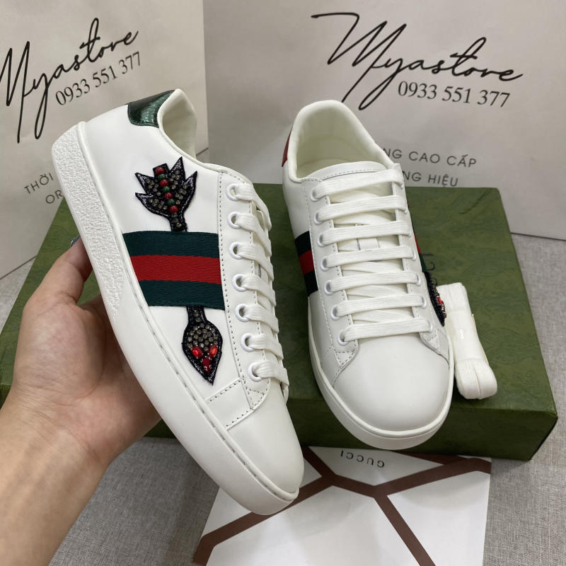 Giày thể thao nam Gucci like auth trả khách