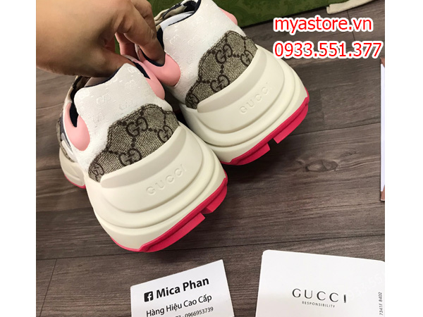 Giày thể thao Sneaker Gucci nam trả khách