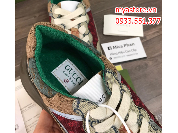 Giày thể thao Sneaker Gucci nam trả khách