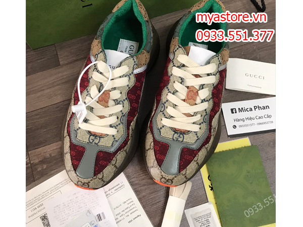 Giày thể thao Sneaker Gucci nam trả khách