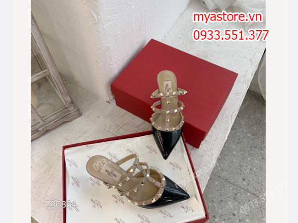 Giày Valentino nữ màu đen order