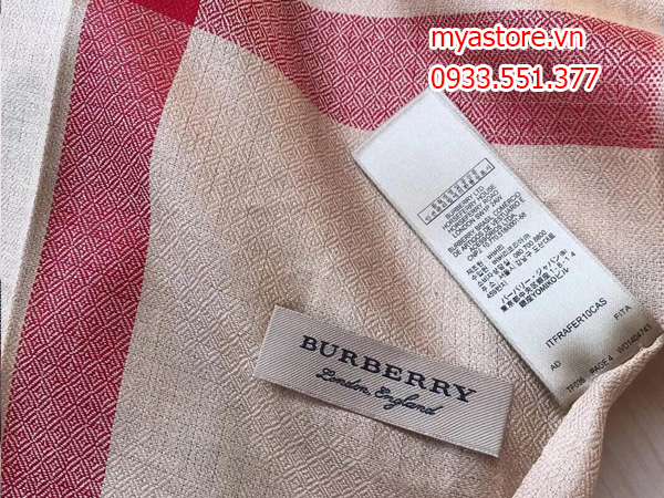 Khăn Burberry siêu cấp size 70 x 200 cm