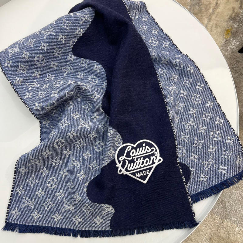 Khăn choàng Louis Vuitton L - Nigo siêu cấp 1:1