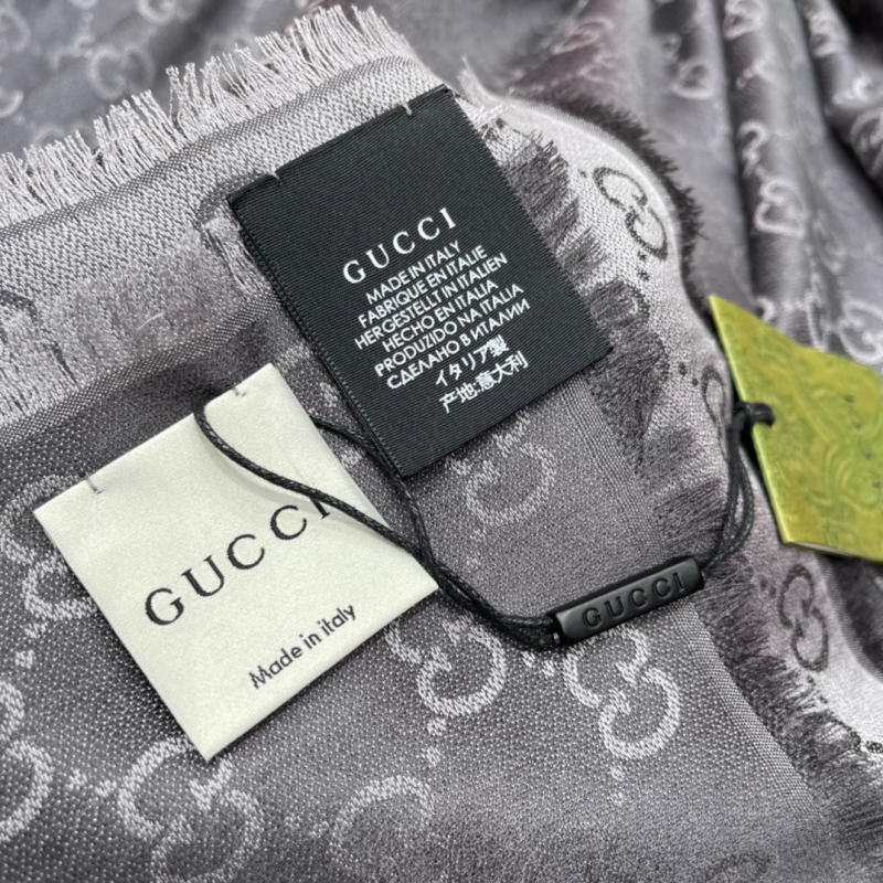 Khăn Gucci màu xám siêu cấp 1:1