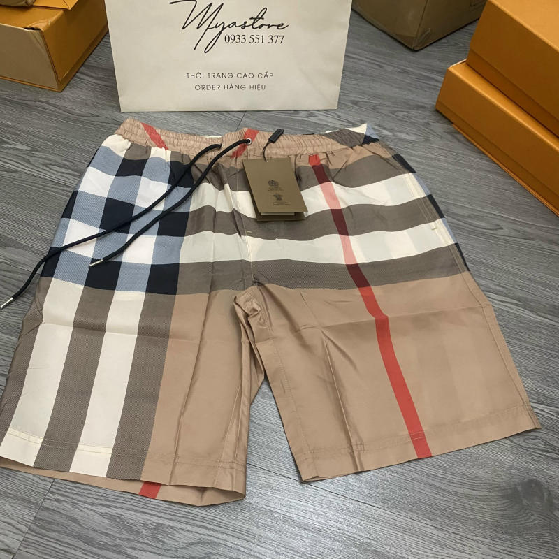 Quần Short Burberry Swim Trunks siêu cấp về trả khách