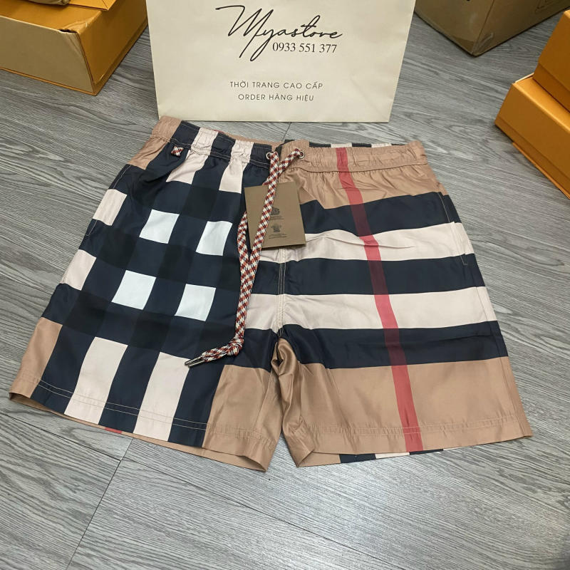 Quần Short Burberry Swim Trunks siêu cấp về trả khách