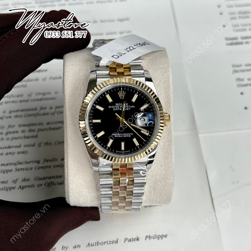  Rolex Datejust mặt vinh tính RoseGold