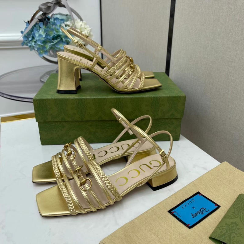 Sandal nữ mũi vuông Gucci