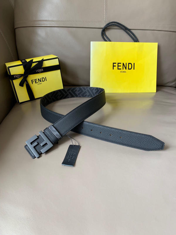 Thắt lưng nam Fendi like auth mặt đen