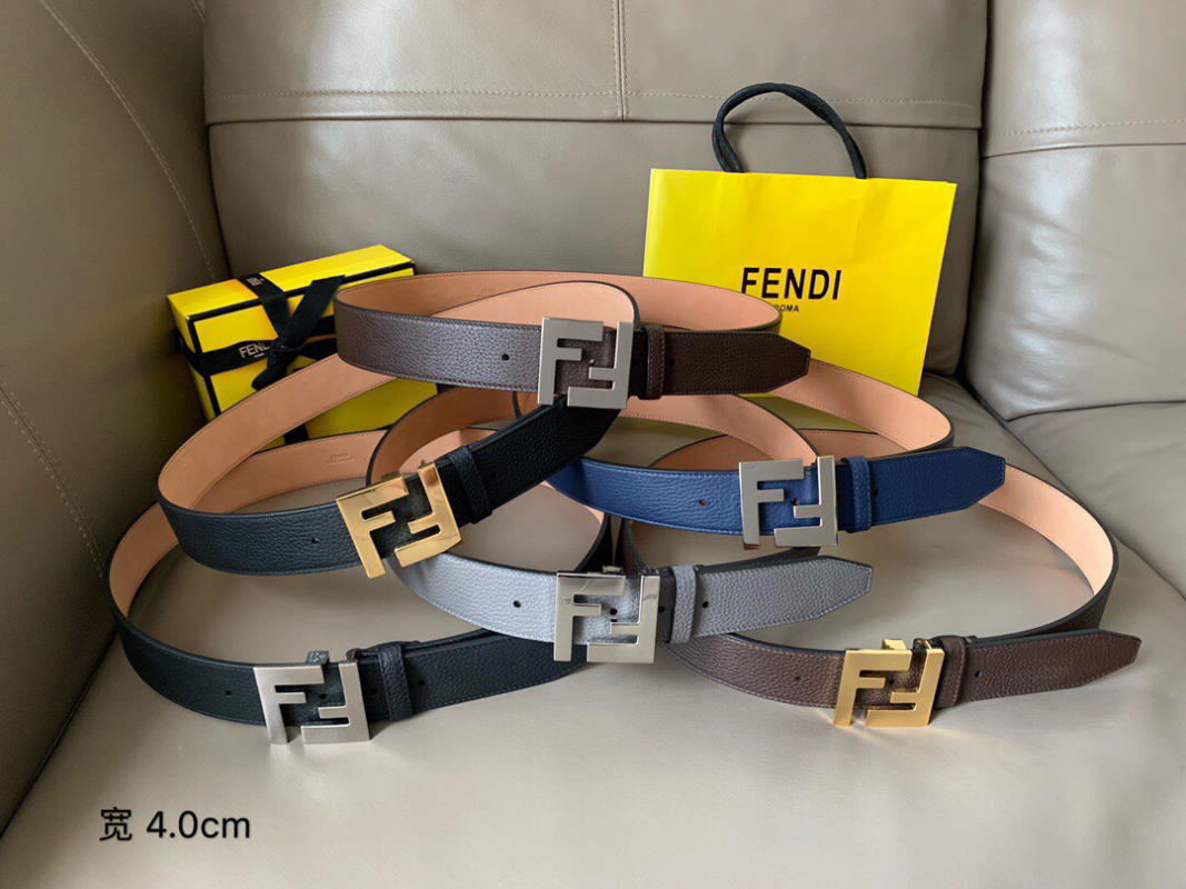 Thắt lưng nam Fendi like auth màu đen