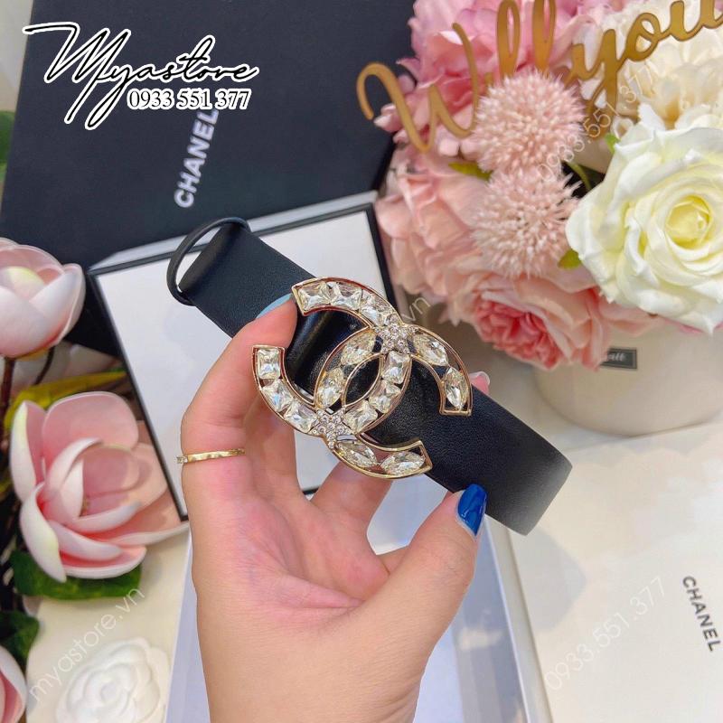 Thắt lưng nữ Chanel siêu cấp size 3cm