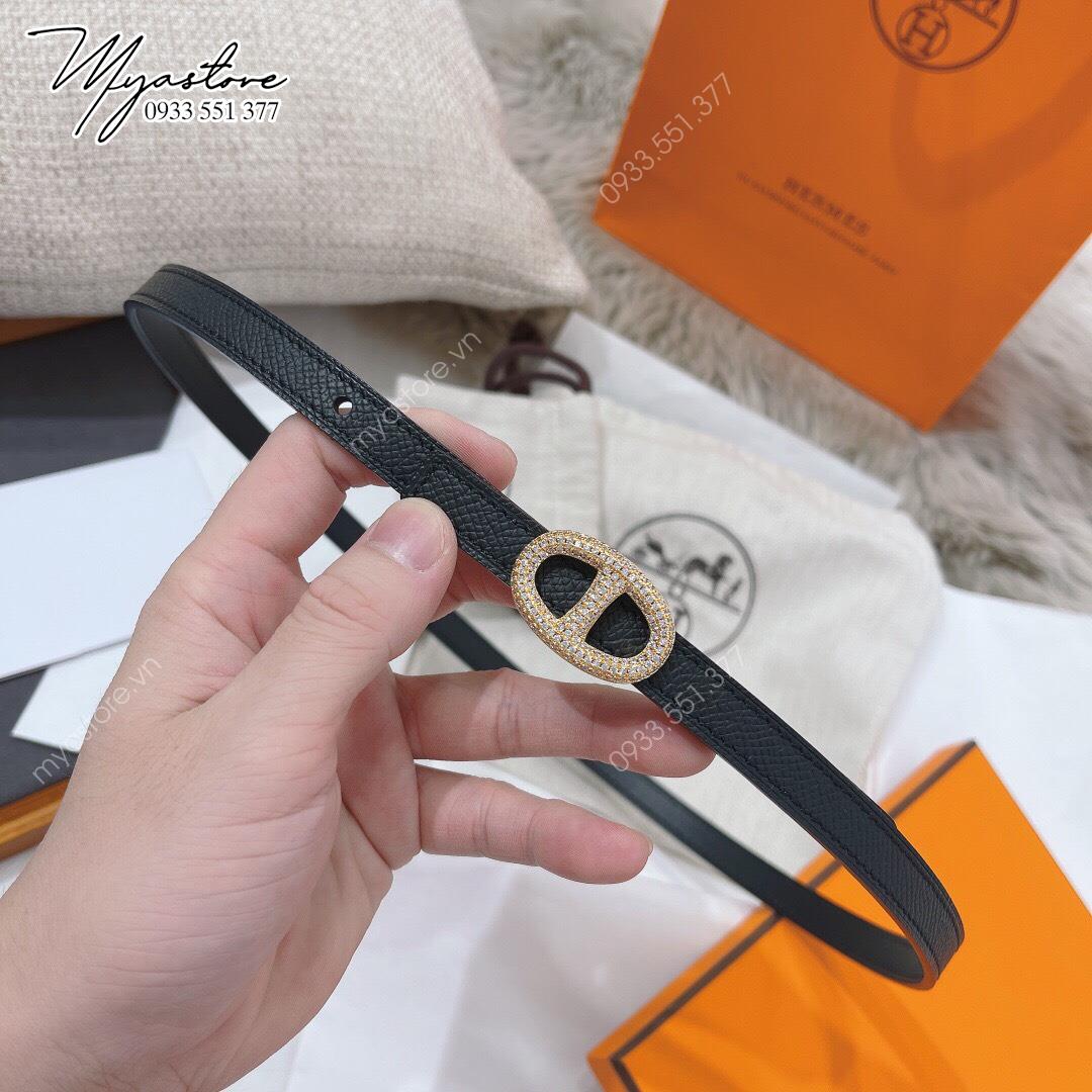 Thắt lưng nữ Hermes siêu cấp 1:1 bản 1,3cm