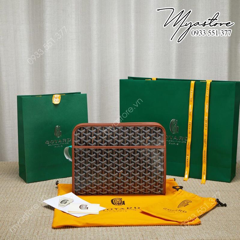 Túi cầm tay nam Goyard hàng hiệu siêu cấp