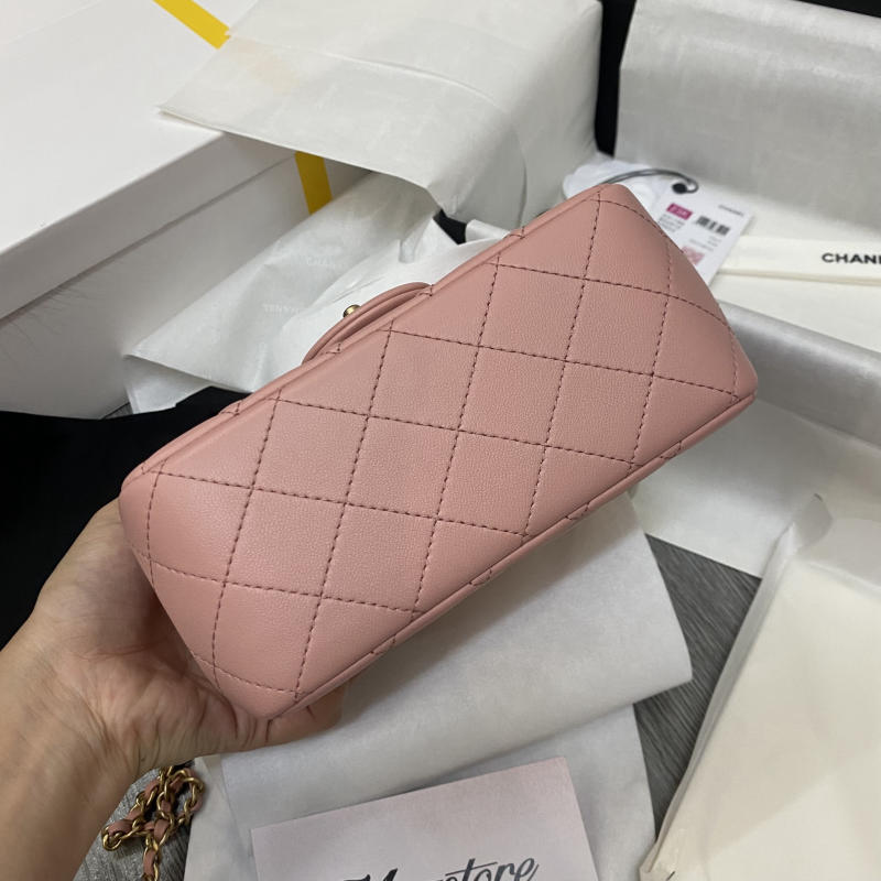 Túi Chanel 24s mini flap pink siêu cấp về trả khách