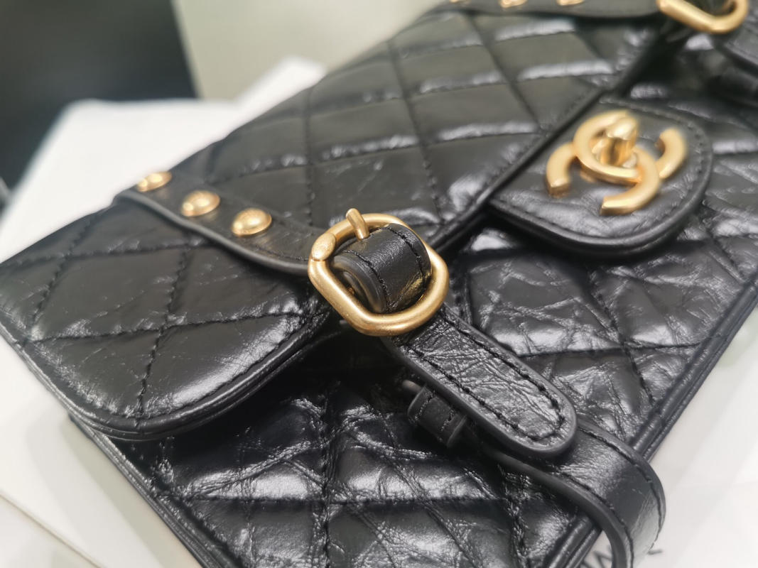 Túi Chanel 𝟮𝟬𝟮𝟮 messenger siêu cấp màu đen