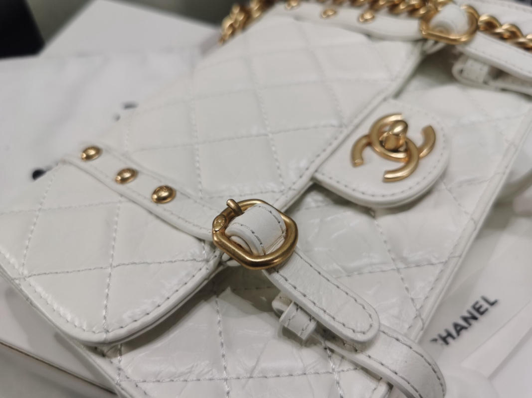 Túi Chanel 𝟮𝟬𝟮𝟮 messenger siêu cấp màu trắng