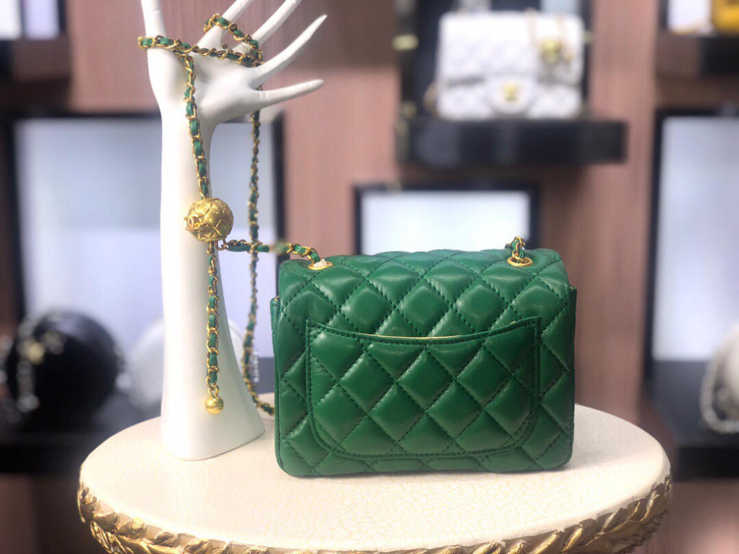 Túi Chanel mini Avocado🥑Green màu mới siêu cấp 