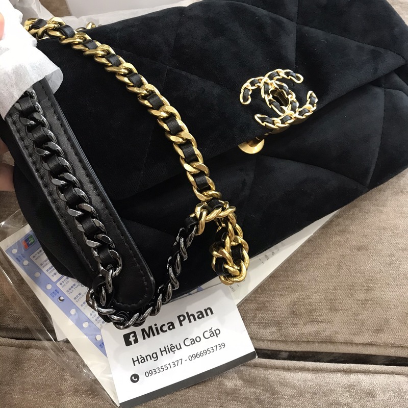 Túi chanel super màu đen về trả khách